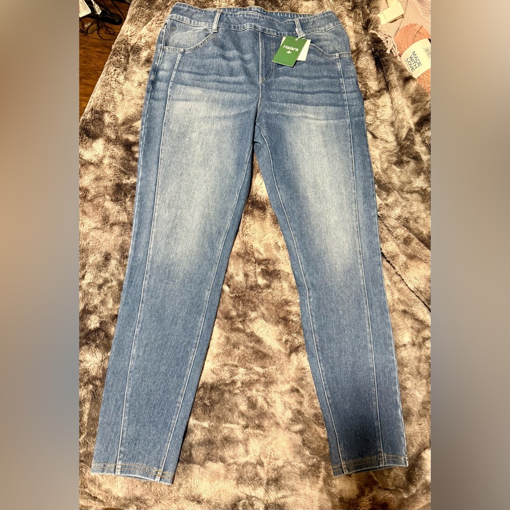 HALARA Light Blue Women's Skinny Jeans